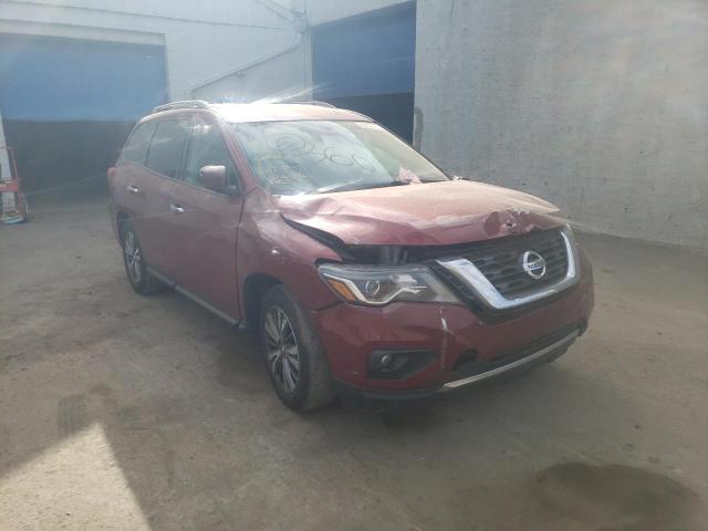 Salvage cars for sale from Copart Hillsborough, NJ: 2018 Nissan Pathfinder