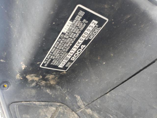 2004 HONDA NSS250 S JH2MF06734K000032