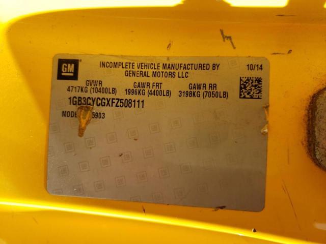 2015 CHEVROLET 3500 HD 1GB3CYCGXFZ508111