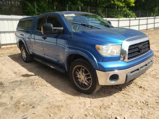 Salvage cars for sale from Copart Austell, GA: 2007 Toyota Tundra DOU