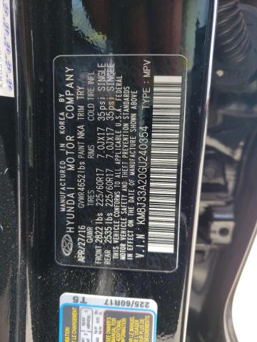 2016 HYUNDAI TUCSON LIM KM8J33A20GU240354