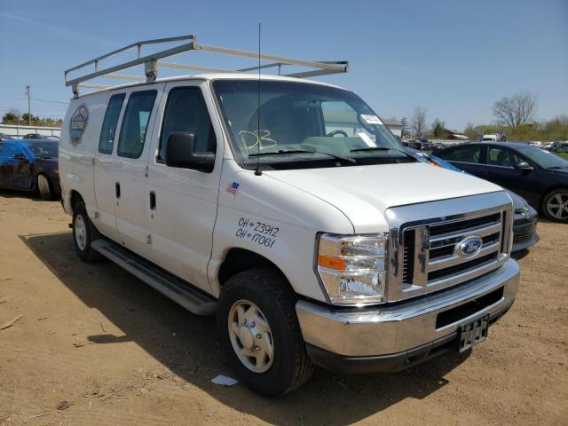 Salvage cars for sale from Copart Columbia Station, OH: 2013 Ford Econoline