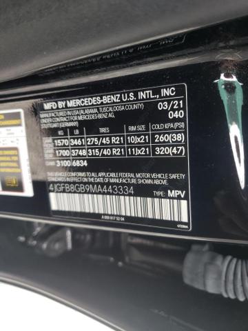 2021 MERCEDES-BENZ GLE 580 4M 4JGFB8GB9MA443334