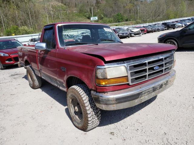 Salvage cars for sale from Copart Hurricane, WV: 1995 Ford F150