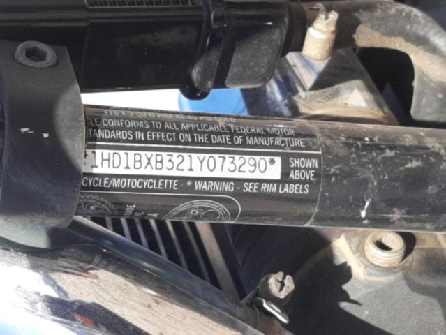 2001 HARLEY-DAVIDSON FLSTFI 1HD1BXB321Y073290