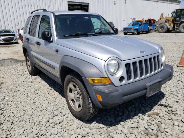 Salvage cars for sale from Copart Windsor, NJ: 2007 Jeep Liberty SP