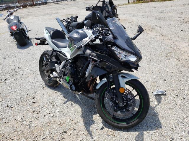 Salvage cars for sale from Copart Gainesville, GA: 2022 Kawasaki EX650 N