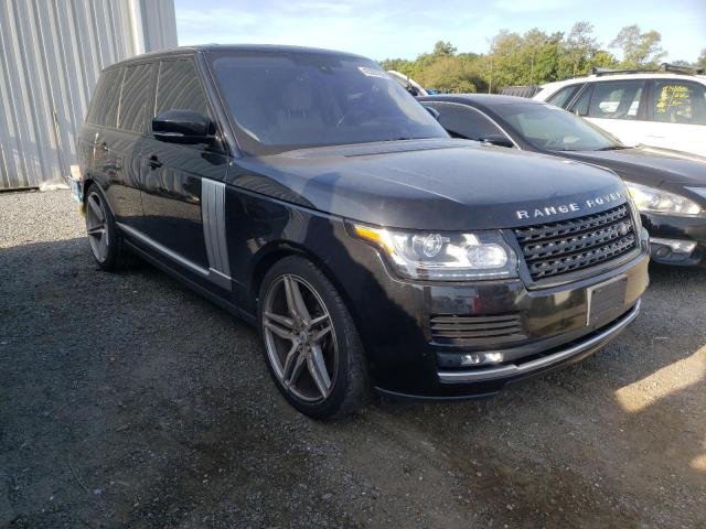 Salvage cars for sale from Copart Jacksonville, FL: 2016 Land Rover Range Rover