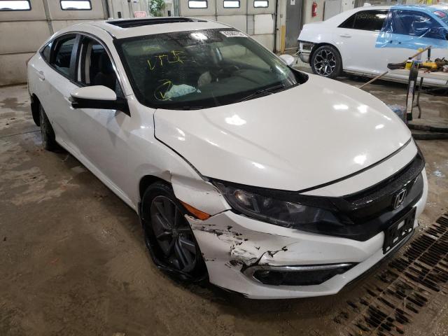 Salvage cars for sale from Copart Columbia, MO: 2020 Honda Civic EX