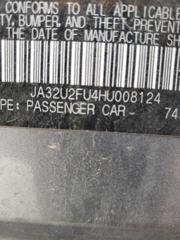 2017 MITSUBISHI LANCER ES JA32U2FU4HU008124