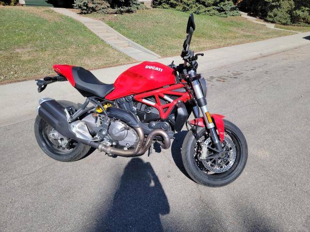 Salvage cars for sale from Copart Nisku, AB: 2020 Ducati Monster 82