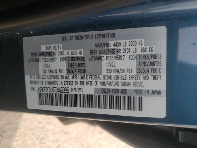 JM3KE2CYXF0449385 Mazda Cx-5 Touring