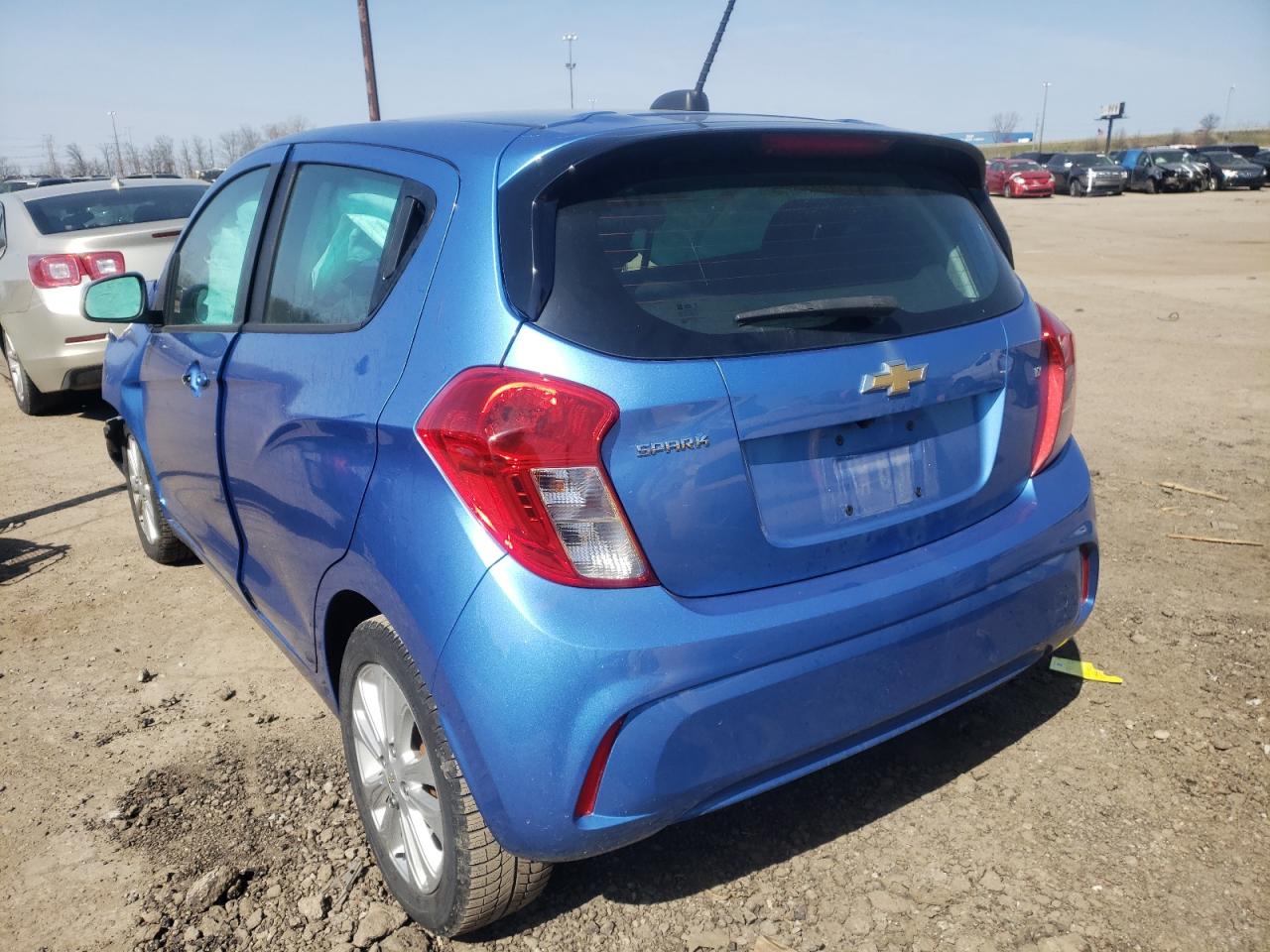 2017 Chevrolet Spark 1Lt VIN: KL8CD6SA6HC743789 Lot: 43470132