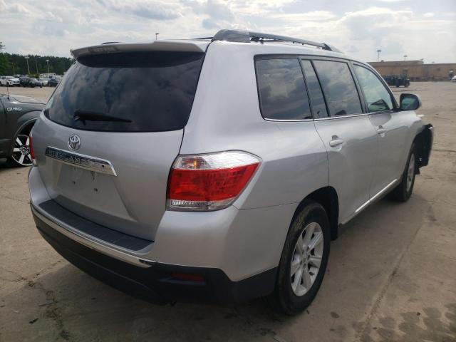 Паркетники TOYOTA HIGHLANDER 2013 Серебристый