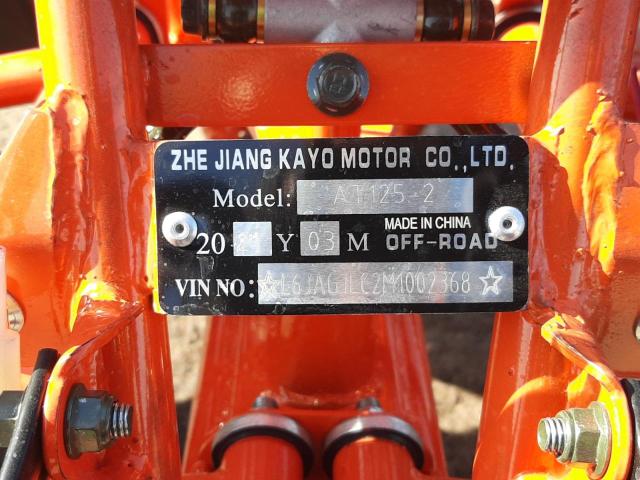 2021 ATV ALL MODELS L6JAGJLC2M1002368