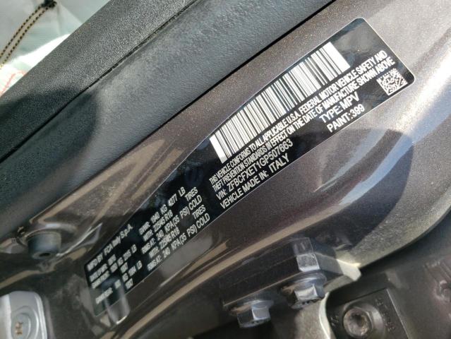 2016 FIAT 500X TREKK ZFBCFXET1GP507663