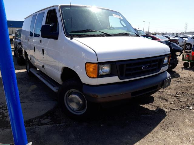 Salvage trucks for sale at Woodhaven, MI auction: 2006 Ford Econoline