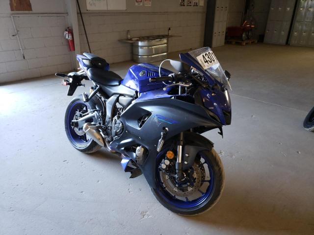 Salvage cars for sale from Copart Hampton, VA: 2022 Yamaha YZFR7