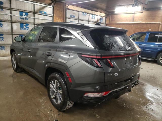 2022 HYUNDAI TUCSON BLU KM8JBCA14NU040908