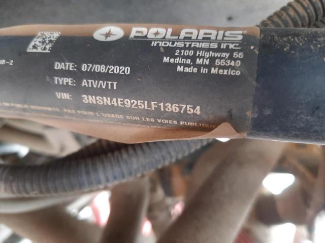 2020 POLARIS RZR XP 4 T 3NSN4E925LF136754