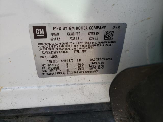 2021 BUICK ALLURE CXL KL4MMBS29MB058130