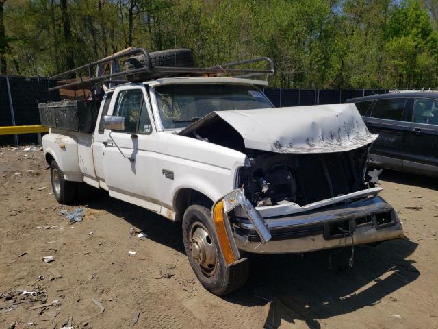 Ford F350 salvage cars for sale: 1993 Ford F350