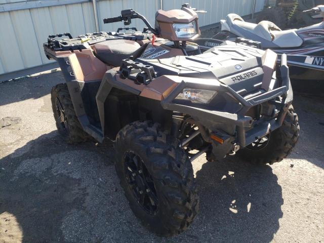 Salvage motorcycles for sale at Marlboro, NY auction: 2018 Polaris Sportsman