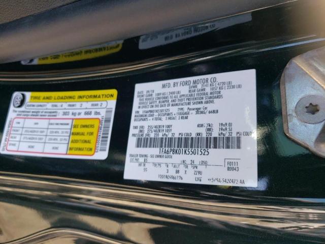 2019 FORD MUSTANG BU 1FA6P8K01K5501525
