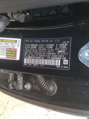 2018 HONDA CLARITY TO JHMZC5F33JC002143