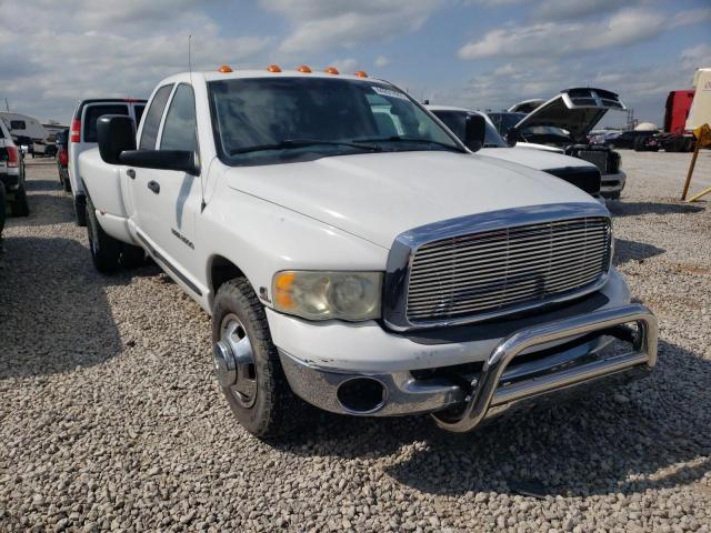 Salvage cars for sale from Copart Tulsa, OK: 2003 Dodge RAM 3500 S