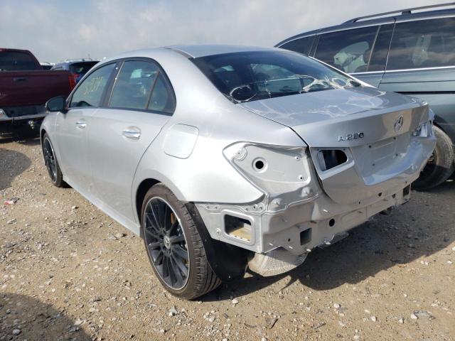 2021 MERCEDES-BENZ A 220 W1K3G4EB3MJ296471