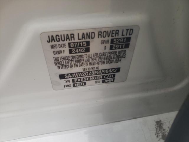 2015 JAGUAR XJL PORTFO SAJWA2GZ8F8V90483
