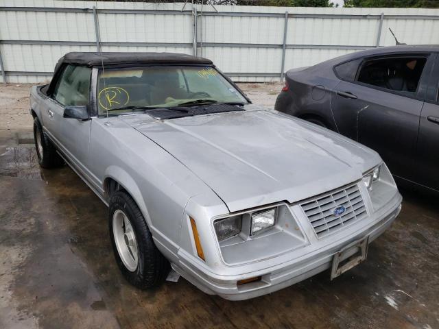 Salvage cars for sale from Copart Corpus Christi, TX: 1984 Ford Mustang GL
