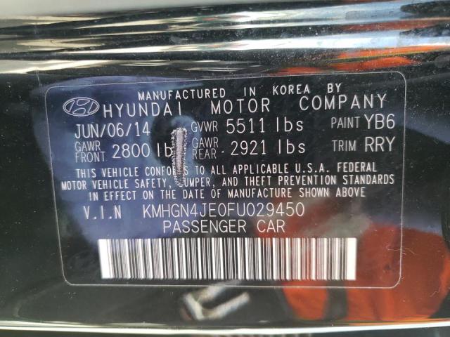2015 HYUNDAI GENESIS 3. KMHGN4JE0FU029450