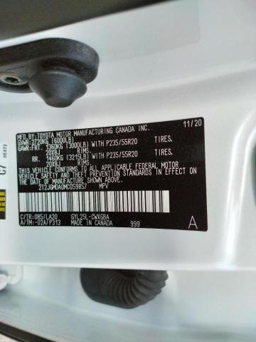2021 LEXUS RX 450H 2T2JGMDA0MC059857
