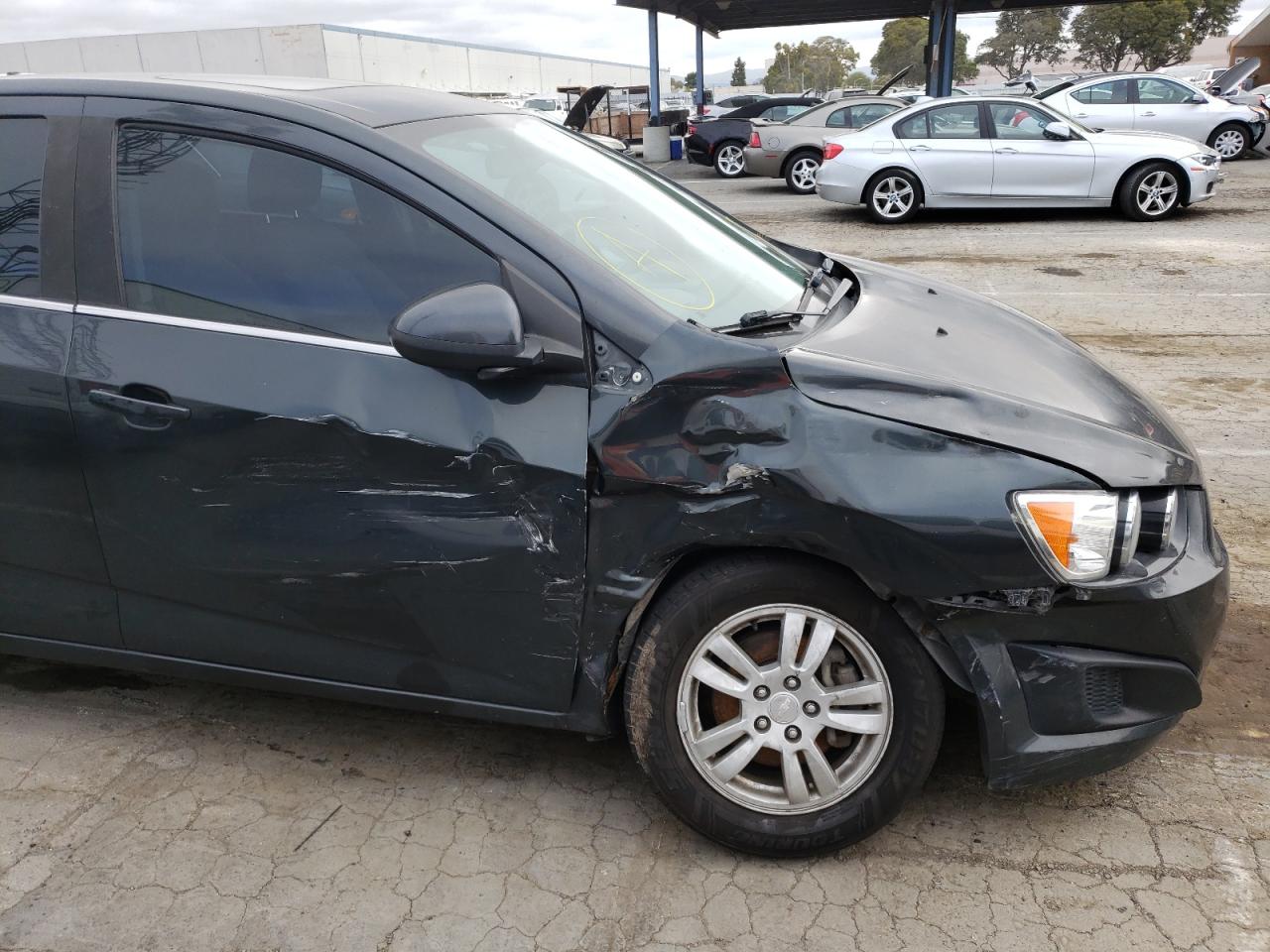 VIN 1G1JC6SB5E4155620 2014 CHEVROLET SONIC no.9