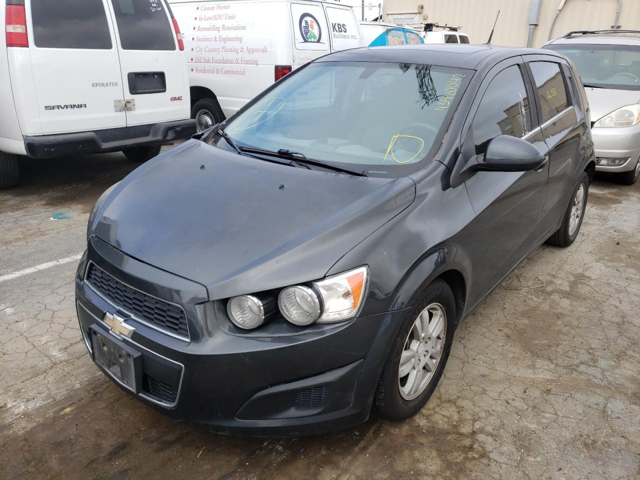 VIN 1G1JC6SB5E4155620 2014 CHEVROLET SONIC no.2