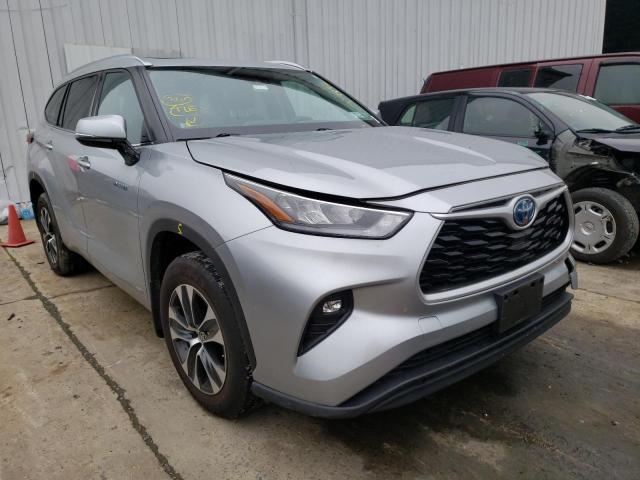 Salvage cars for sale from Copart Windsor, NJ: 2020 Toyota Highlander