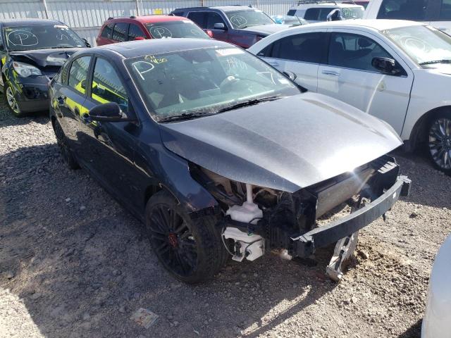 Salvage cars for sale from Copart Anthony, TX: 2021 KIA Forte GT