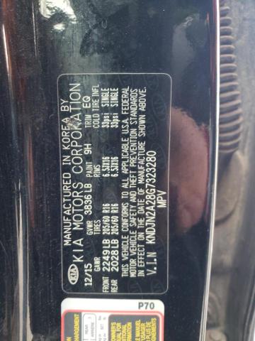 2016 KIA SOUL KNDJN2A28G7323280