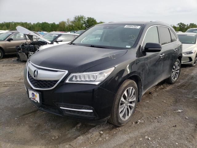 2016 ACURA MDX TECHNO 5FRYD4H40GB059016