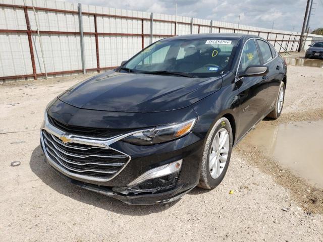 VIN: 1G1ZC5ST9LF113281 Auction: COPART Lot: 43943402 Location: TX - WACO VIN: 1G1ZC5ST9LF113281 CHEVROLET MALIBU 2020 BLACK Photo 2