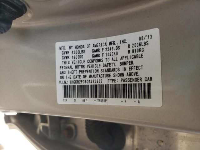 1HGCR2F36DA276989 Honda Accord Lx 2013. Фото: 9