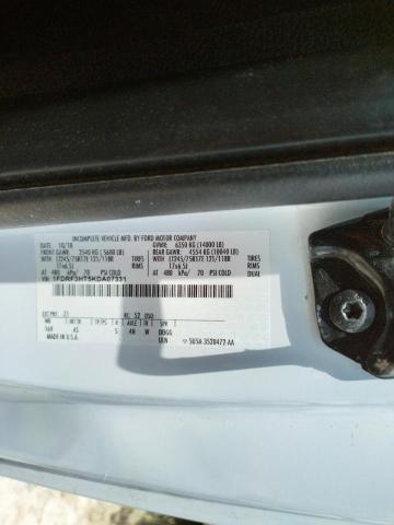 2019 FORD F350 SUPER 1FDRF3HT5KDA07331