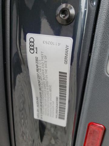 2019 AUDI A4 PRESTIG WAUJMAF42KA003680