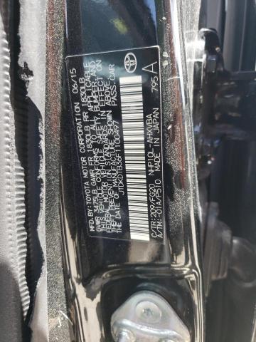 2015 TOYOTA PRIUS C JTDKDTB36F1100497
