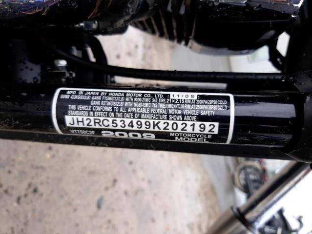 2009 HONDA VT750 C2F JH2RC53499K202192