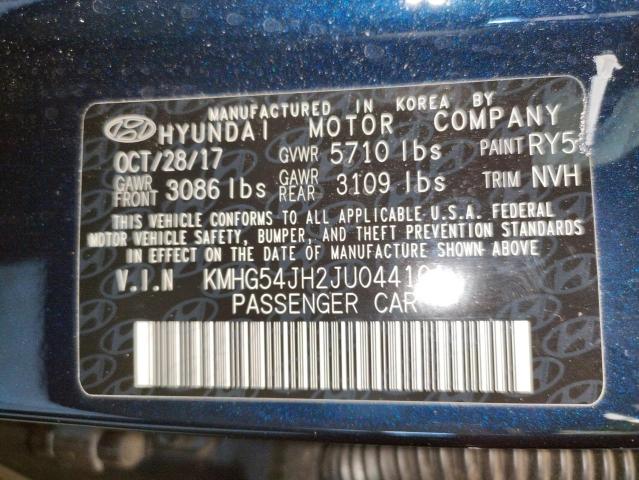 2018 GENESIS G90 ULTIMA KMHG54JH2JU044101