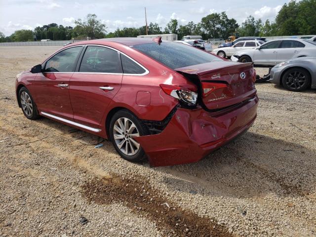 2015 HYUNDAI SONATA SPO 5NPE34AF3FH220610