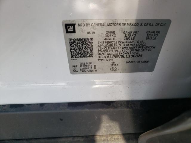 2020 GMC TERRAIN 3GKALPEV0LL106825